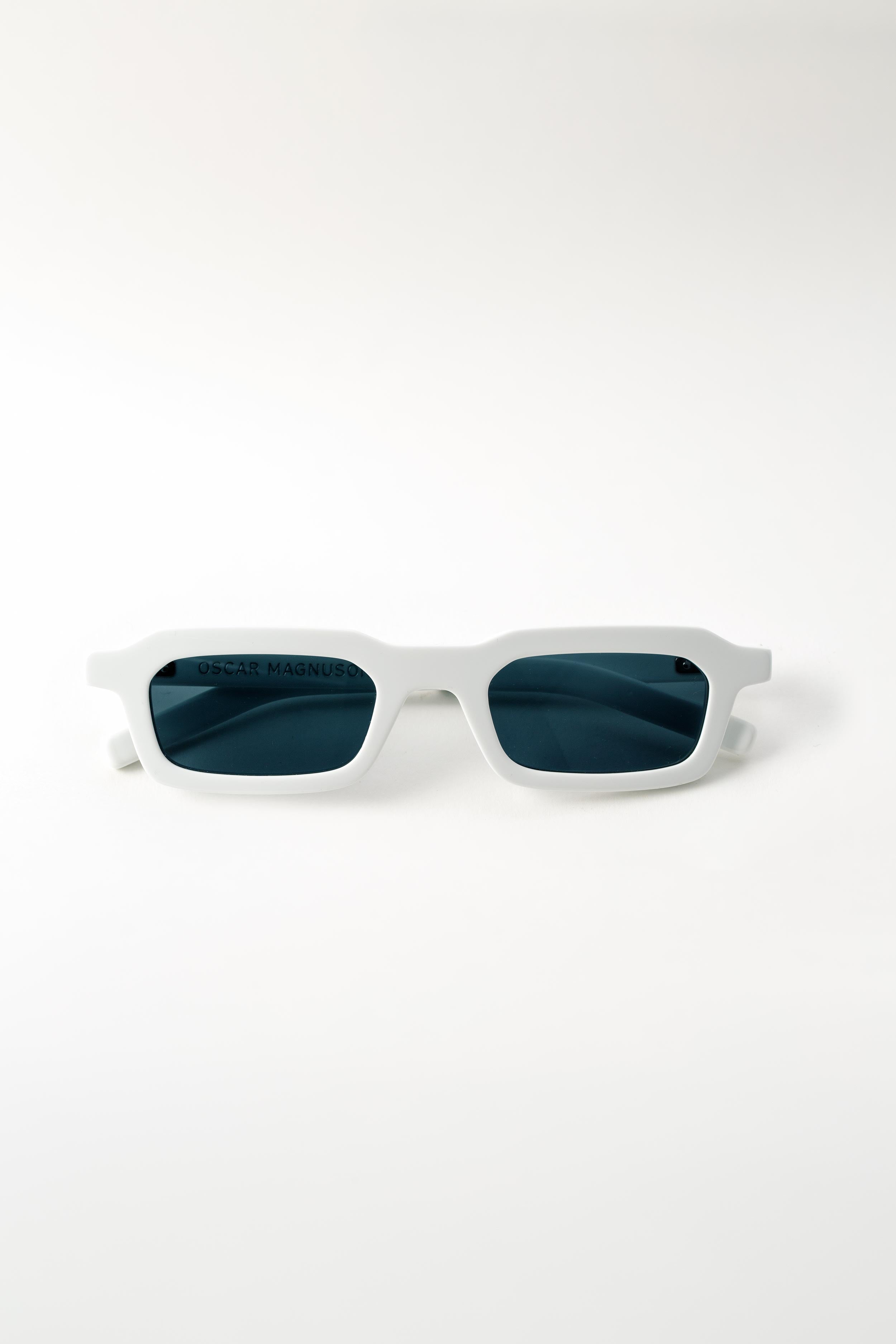 Block Grey Marble Retro Sunglasses